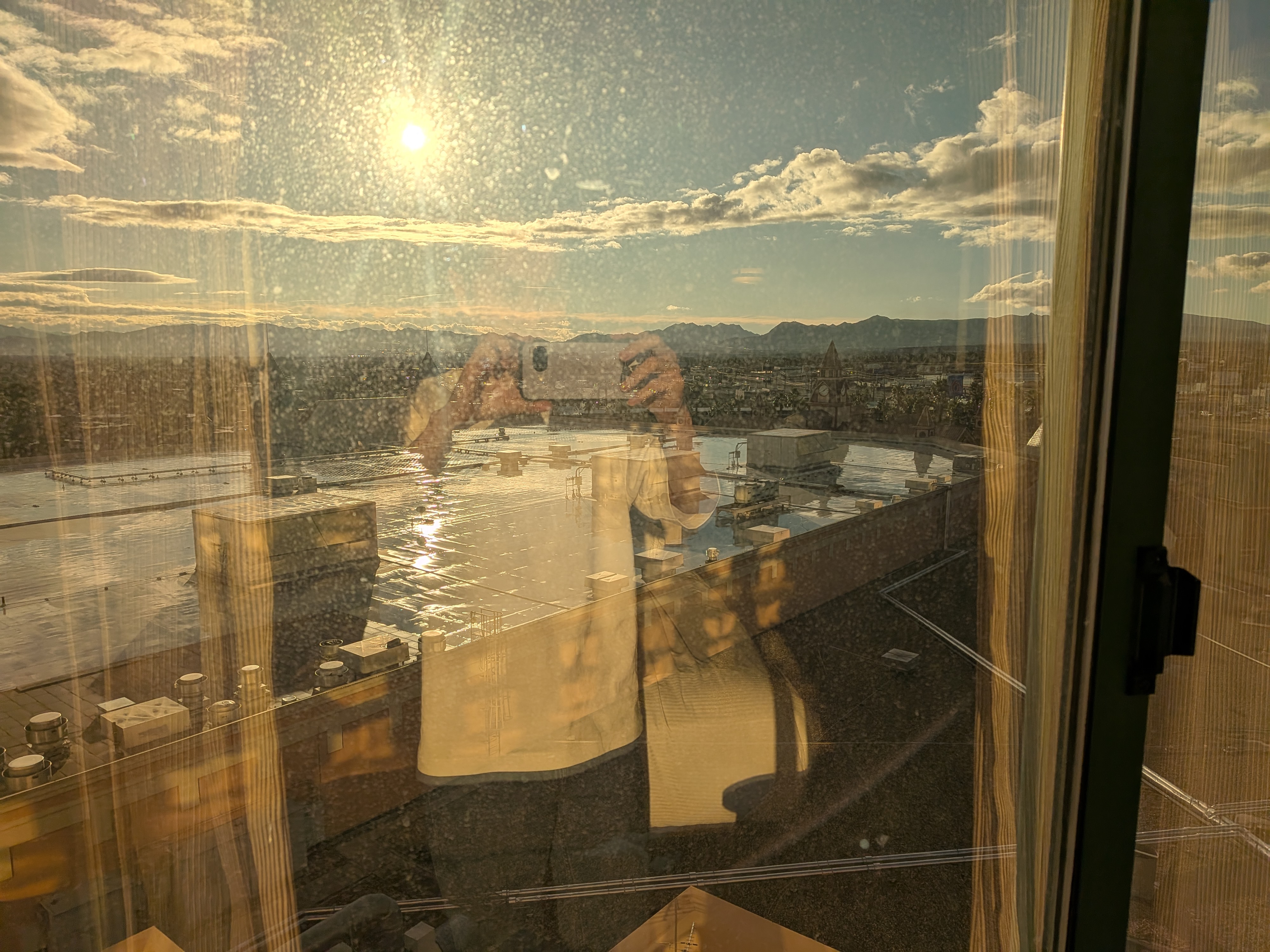 ベガスの外の景色