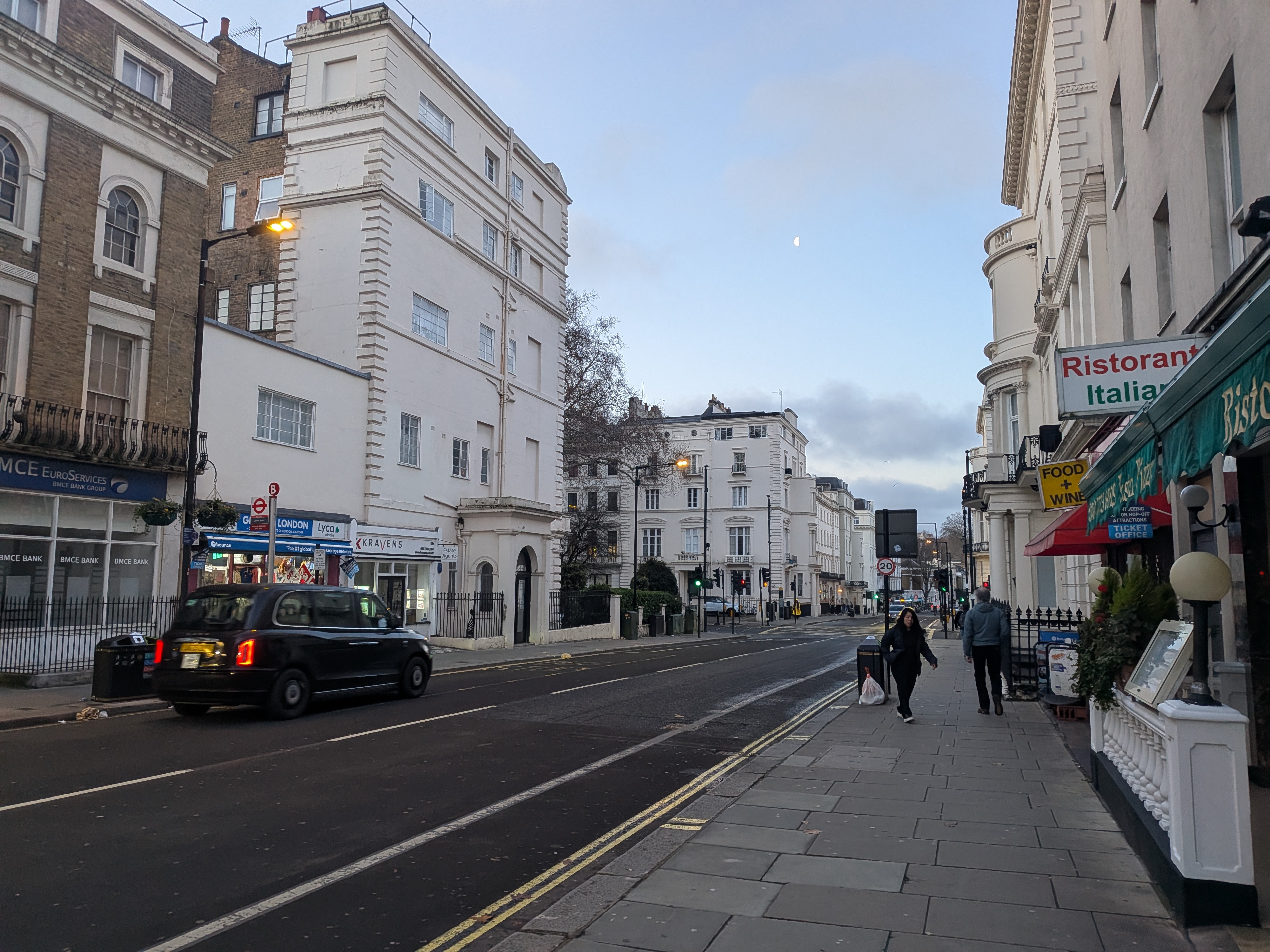 イギリスの街並み