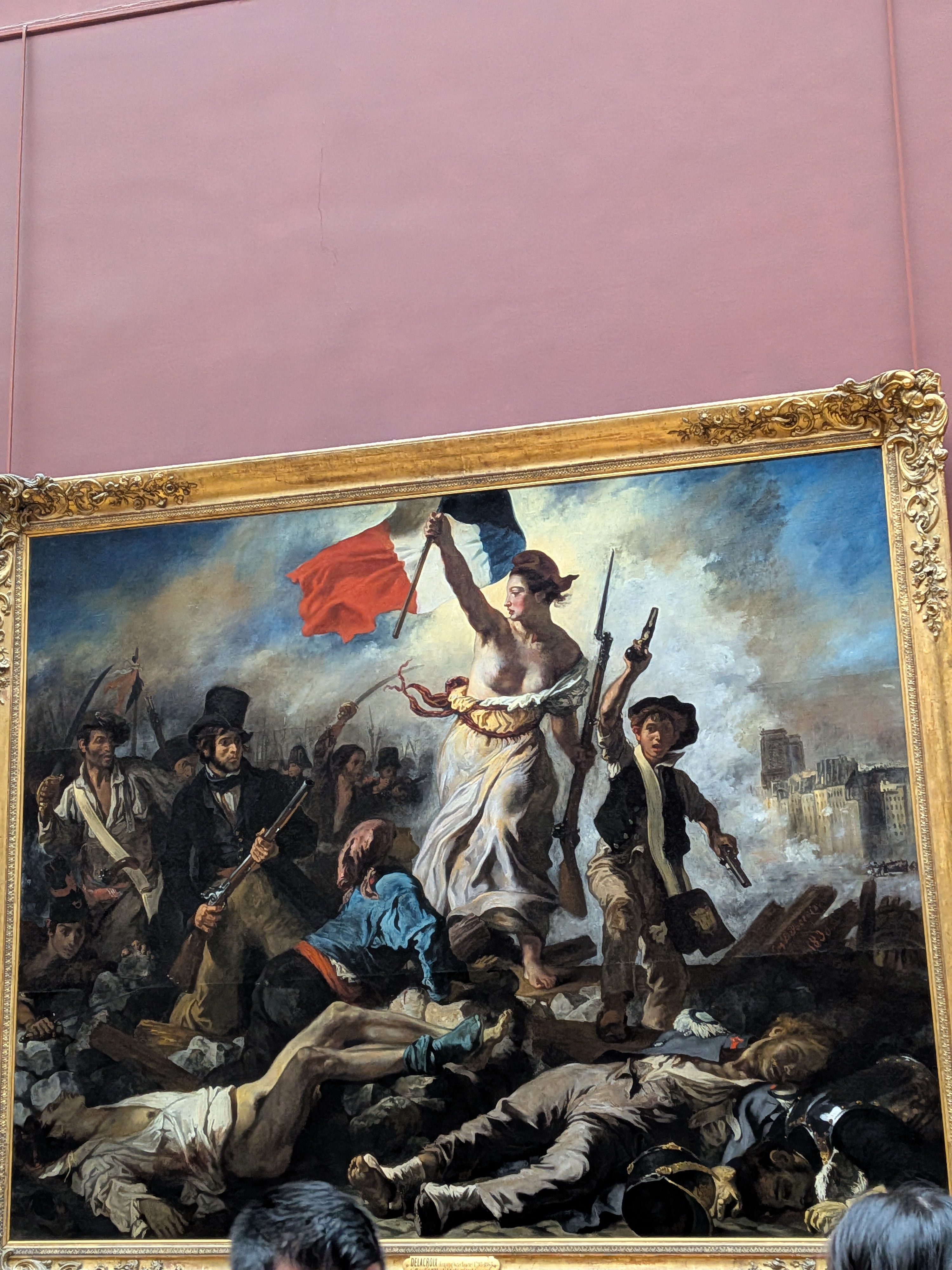 民衆を導く自由の女神