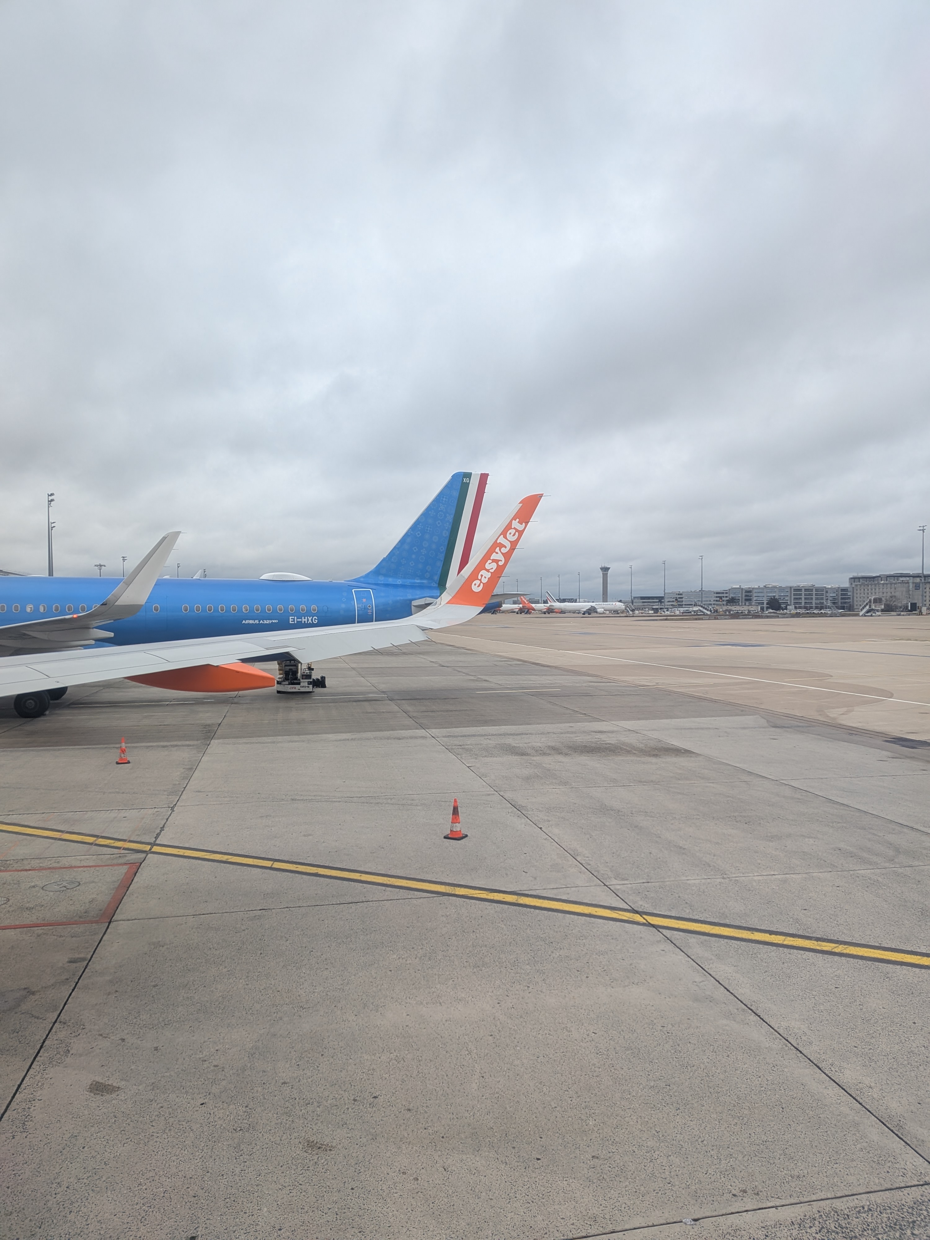 機内からの景色