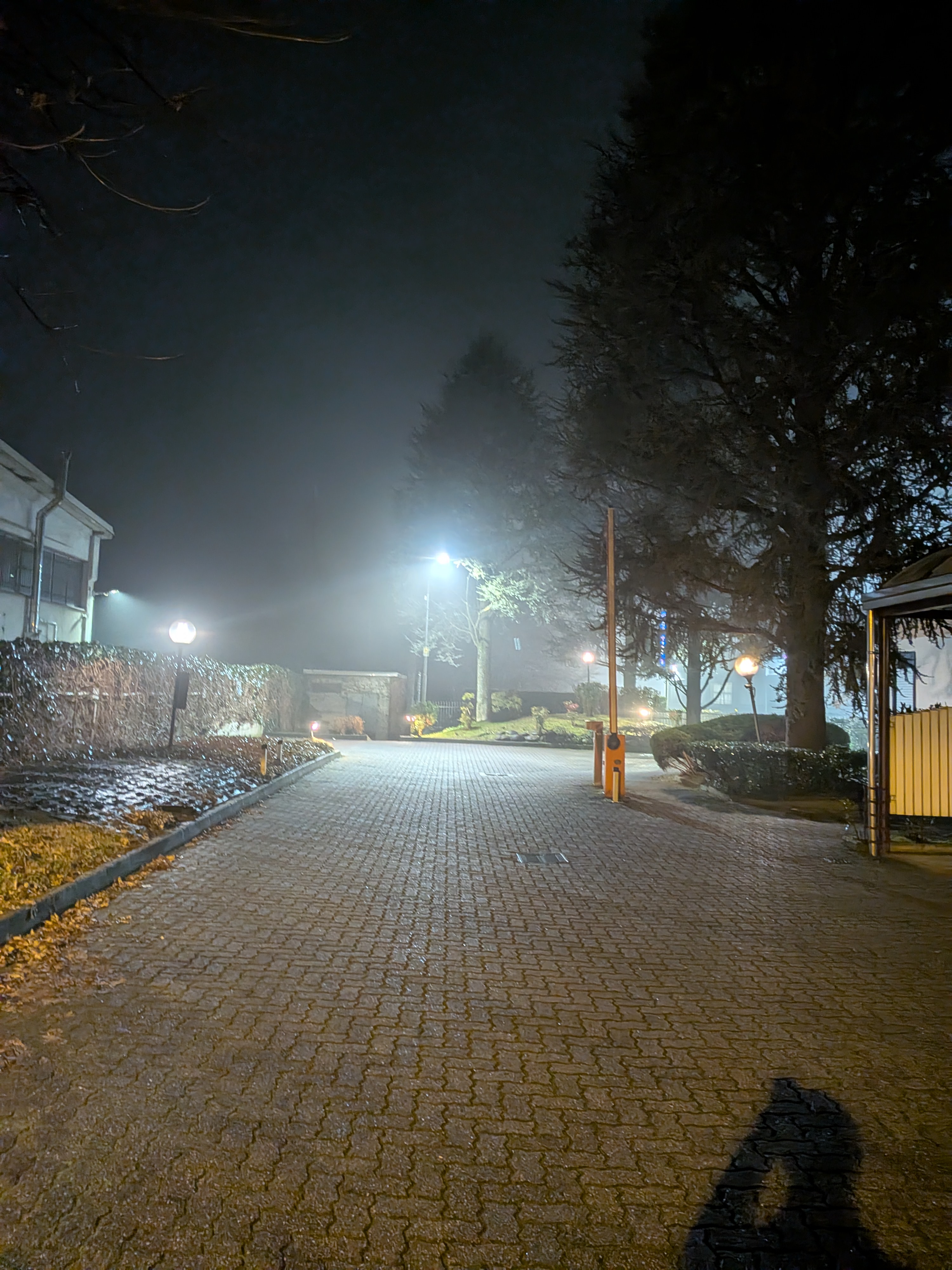 早朝のイタリア