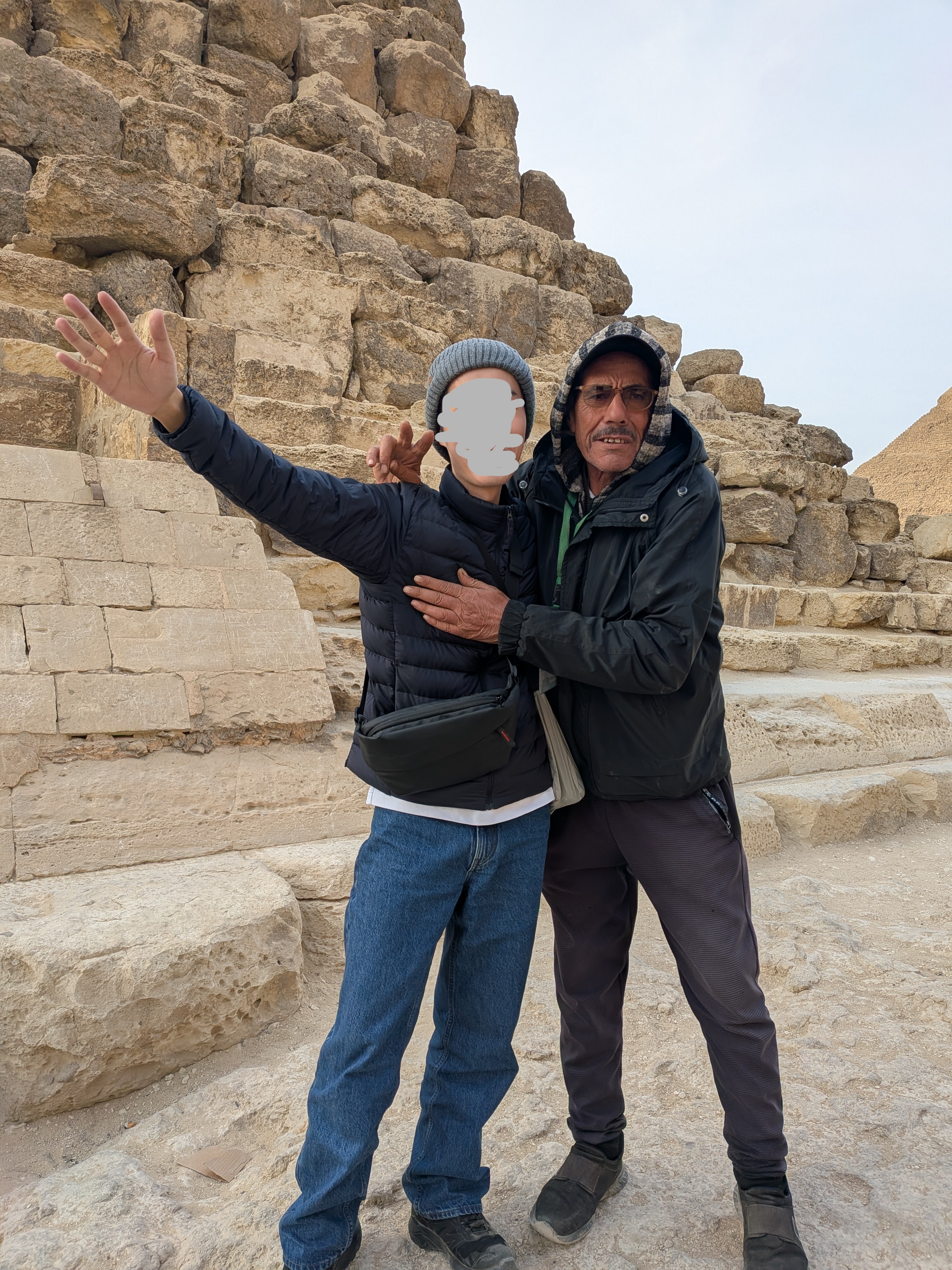 おじさんとのツーショット